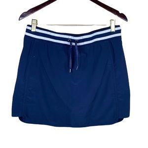 Athleta Navy Blue Tennis Skort Womens Size 10